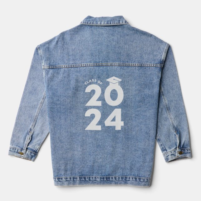 Abschluss-Bauart 2024 Jeansjacke (Rückseite)