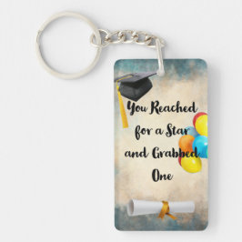 Abschluss-benutzerdefinierter Schlüsselanhänger