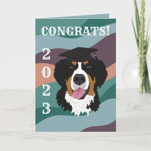 Abschluss Bernese Mountain Dog Karte