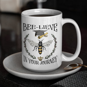 Abschluss Biene-glaube an deine Reise Biene Abschl Kaffeetasse