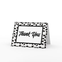 Abschluss Black and White Party Vielen Dank