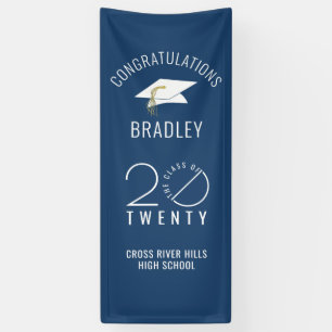 Abschluss Blue Stylist Class Year Banner