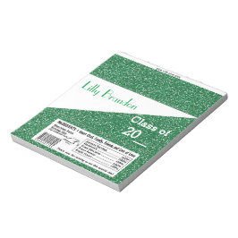 Abschluss Candy Bar Wrapper Gastgeschenk Notizblock