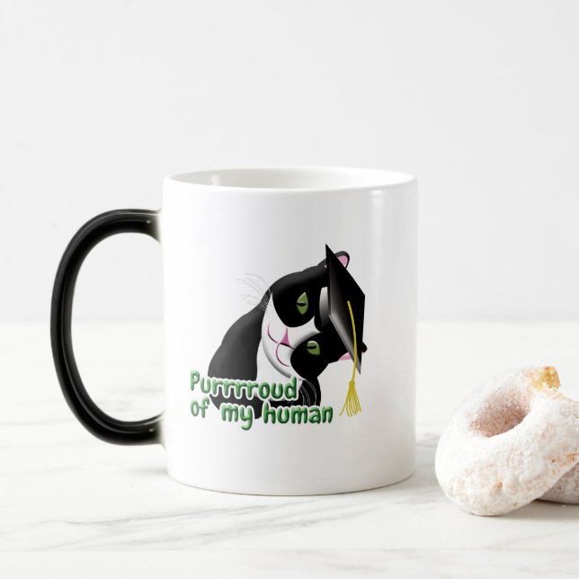 Abschluss Cat Verwandlungstasse (Mit Donut)