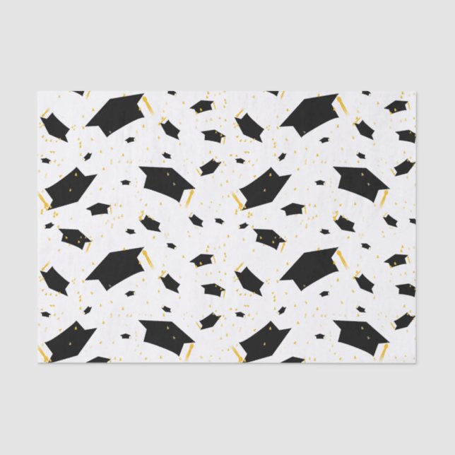 Abschluss Celebration - Gewebepapier Seidenpapier (Vorderseite)