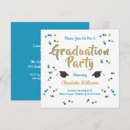 Abschluss Celebration Party Einladung