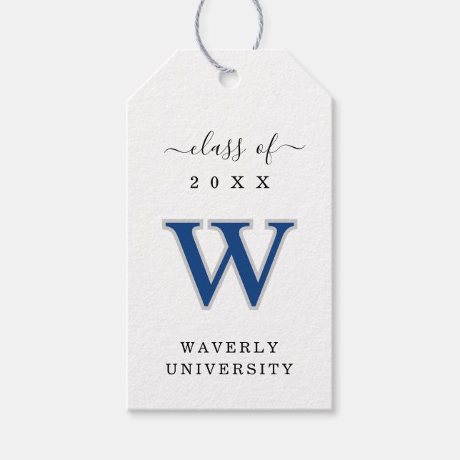 Abschluss Center Grad Party 2025 Dekoration Geschenkanhänger (Vorderseite)