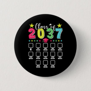 Abschluss-Checkliste der Klasse 2037 Kindergarten Button