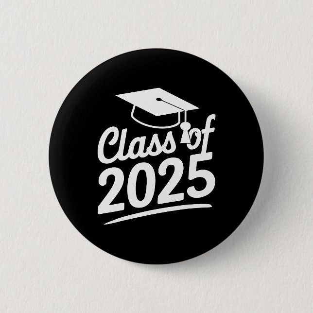 Abschluss Cl von 2025 - Senior 2025 Button (Vorderseite)