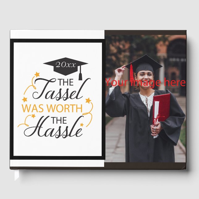 Abschluss Class of 2021 Guest Book Gästebuch (Vorderseite)