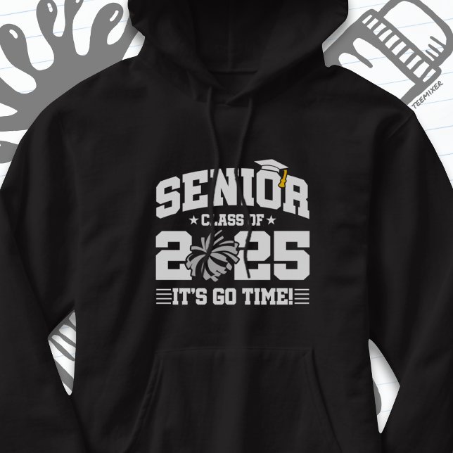 Abschluss Class of 2025 Cheerleader Cheer Senior Hoodie (Von Creator hochgeladen)
