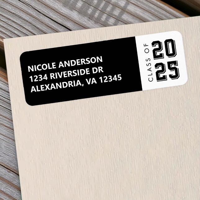 Abschluss Class of Black (Graduation Class of Label
)