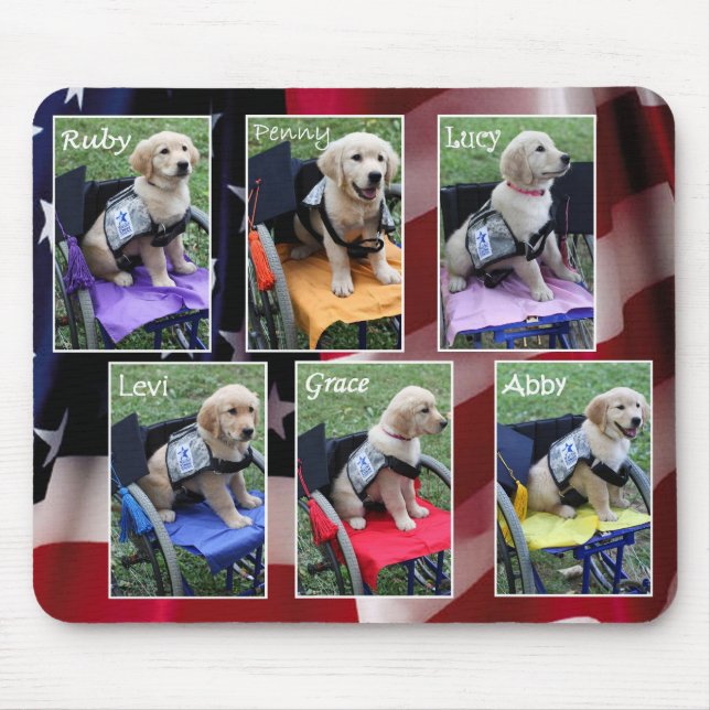 Abschluss-CollagenMausunterlage Mousepad (Vorne)