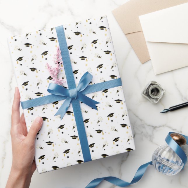 Abschluss Confetti Geschenkpapier (Schenken)