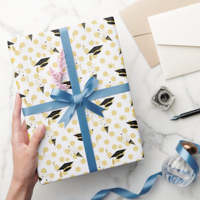 Abschluss Confetti Magic Geschenkpapier (Schenken)