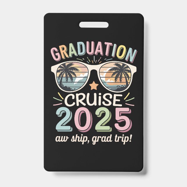 Abschluss Cruise 2025 Graduate Cruising Squad Ausweis (Vorderseite)