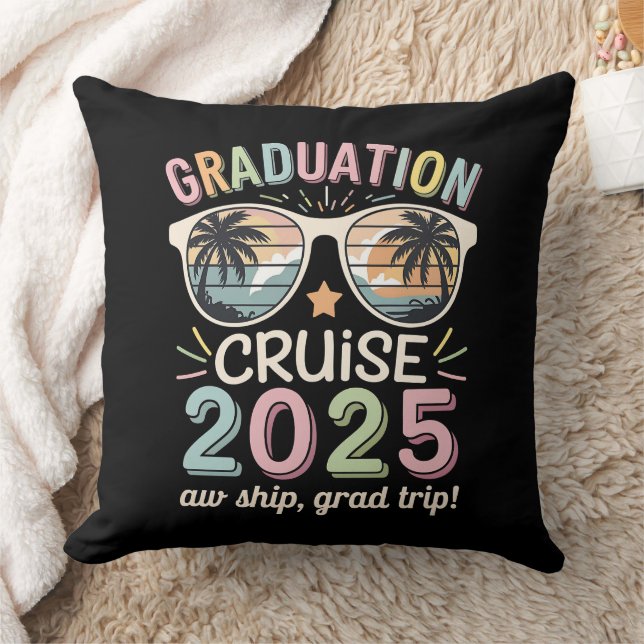 Abschluss Cruise 2025 Graduate Cruising Squad Kissen (Decke)