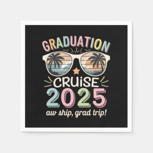 Abschluss Cruise 2025 Graduate Cruising Squad Serviette