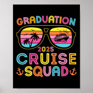 Abschluss Cruise Squad 2025 Seniors Cruise Crew M Poster