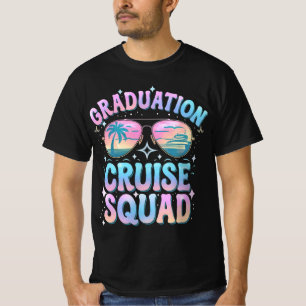 Abschluss Cruise Squad Kreuzfahrt Retro T-Shirt