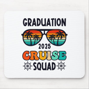 Abschluss Cruise Trip Cl of 2025 Senior Summer Va Mousepad