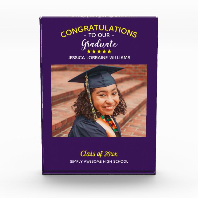 Abschluss Custom Foto Herzlichen Glückwunsch Gradu (Vorderseite)