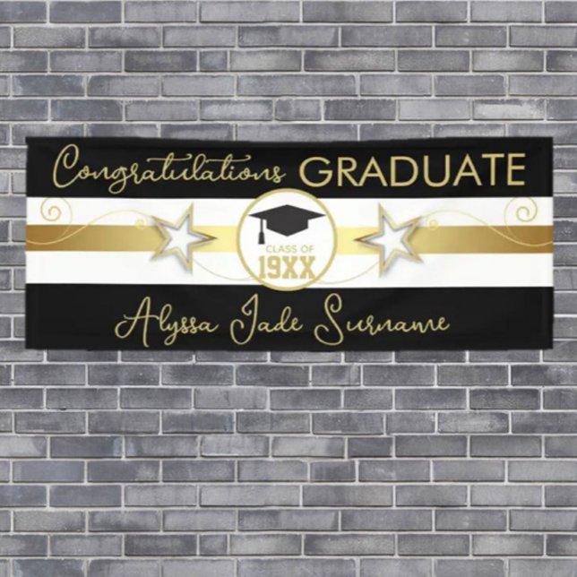 Abschluss! Custom Glückwunschs Grad Party Banner (Von Creator hochgeladen)
