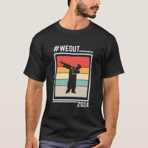 Abschluss Dabbing Abiturient 2024 Wir Sind Raus Gr T-Shirt