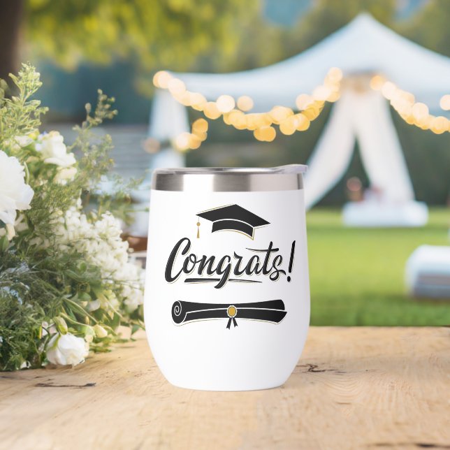 Abschluss Dankeschön an die Graduate Collage (Hochzeit)