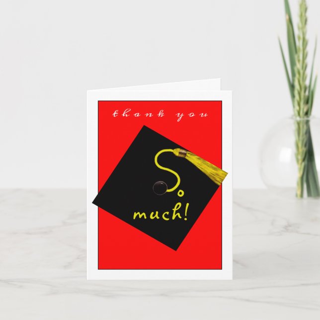 Abschluss Dankeskarte (Vorderseite)