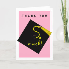 Abschluss Dankeskarte