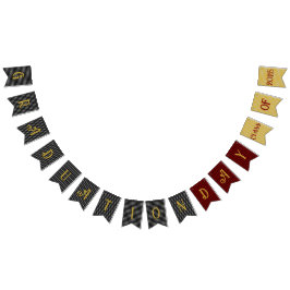 Abschluss Day 2025 Jagdbanner - Klasse 2025 Wimpelkette