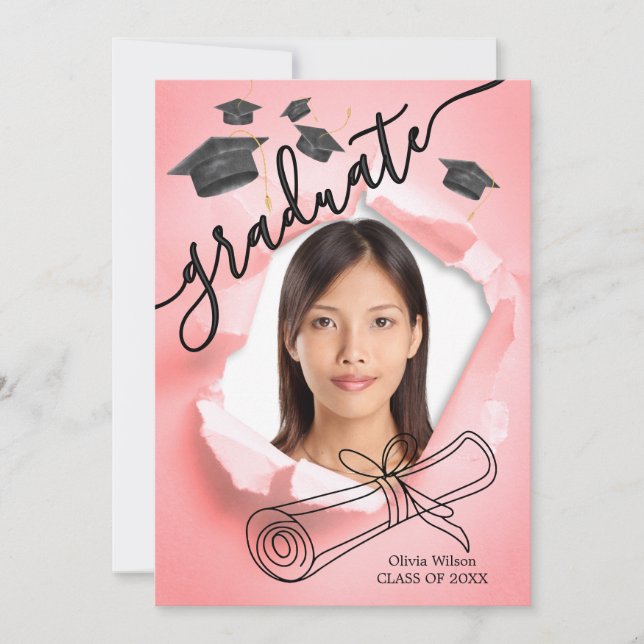 Abschluss Day Einladung (Vorderseite)