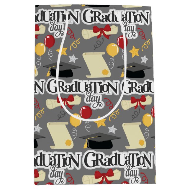 Abschluss Day Mittlere Geschenktüte (Vorderseite)