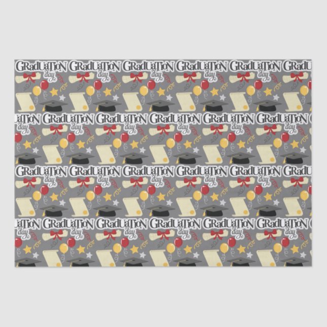 Abschluss Day Seidenpapier (Vorderseite)