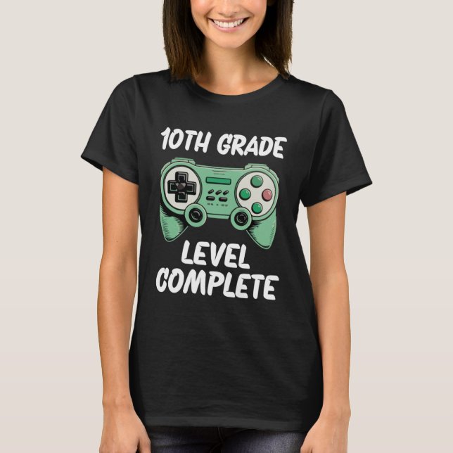 Abschluss der 10. Stufe T-Shirt (Vorderseite)