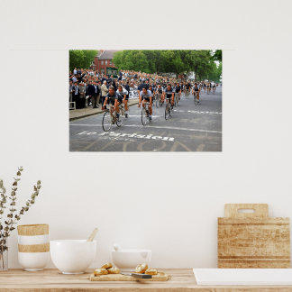 Abschluss der 2. Bühne Tour de France 1969 Poster