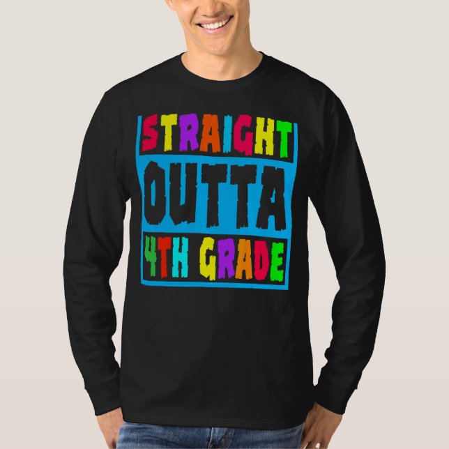 Abschluss der 4. Klasse T-Shirt (Vorderseite)