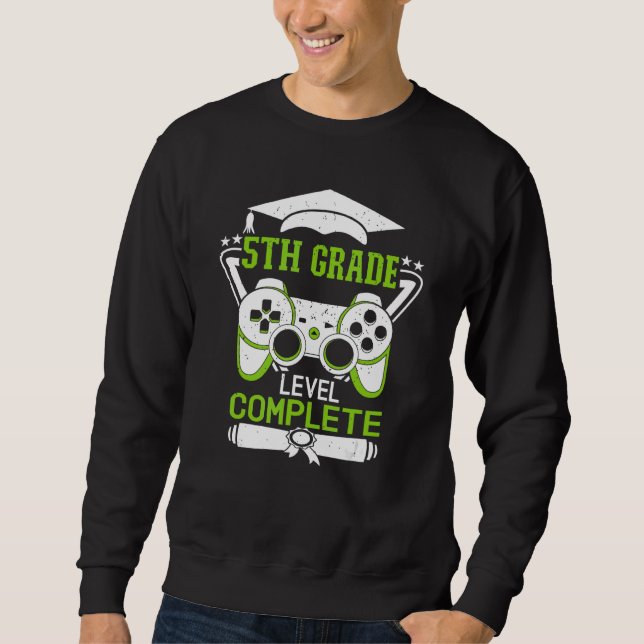 Abschluss der 5. Stufe: Cool 5. Stufe Sweatshirt (Vorderseite)