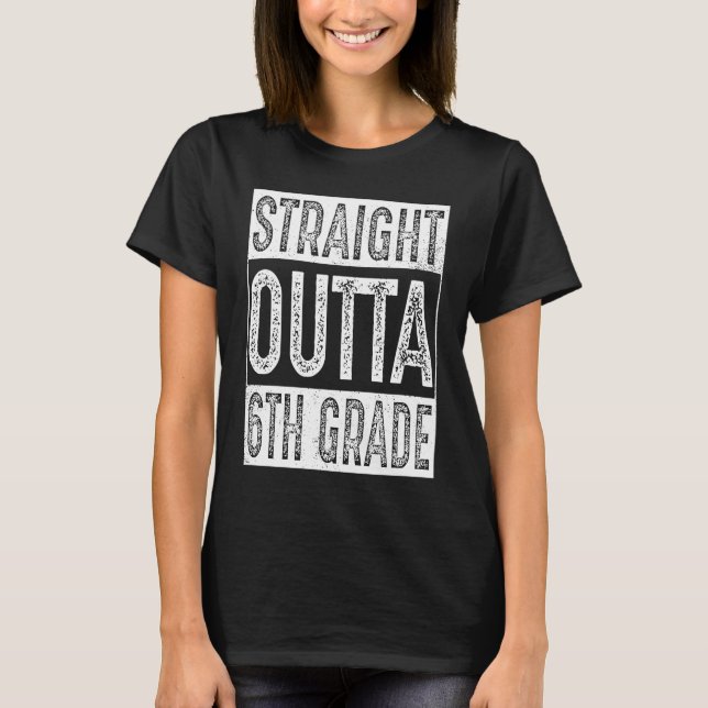 Abschluss der 6. Klasse T-Shirt (Vorderseite)