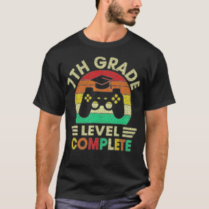 Abschluss der 7. Klasse Abschluss der Videospiele  T-Shirt
