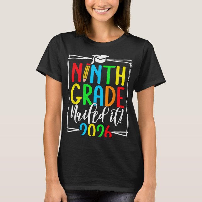 Abschluss der 9. Klasse 2026 _2  T-Shirt (Vorderseite)