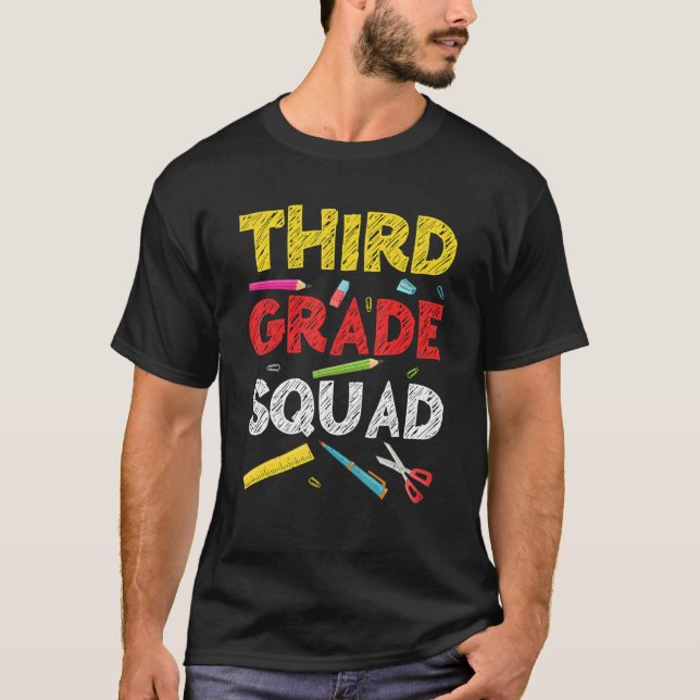 Abschluss der dritten Klasse T-Shirt (Vorderseite)