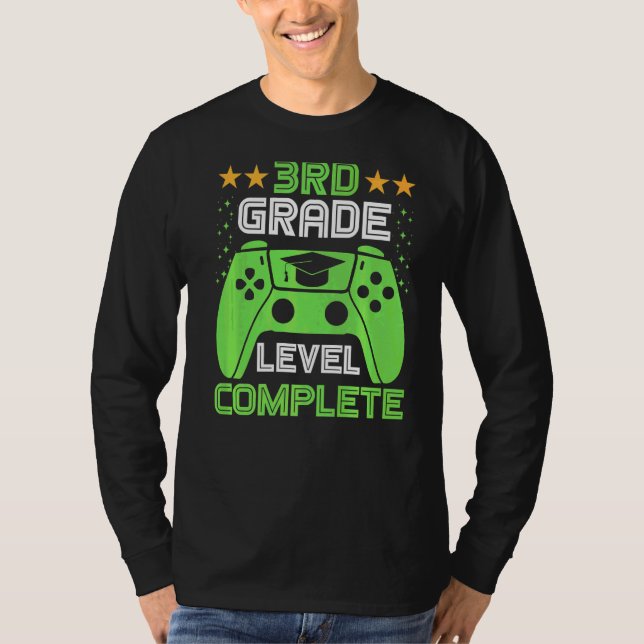 Abschluss der dritten Stufe Abschluss der dritten  T-Shirt (Vorderseite)