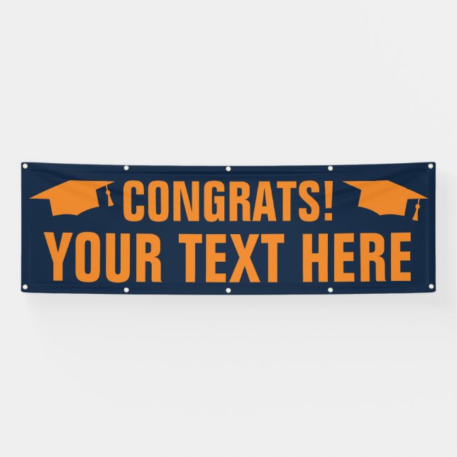 Abschluss der Hochschule - Gratulationsbanner Banner (Horizontal)