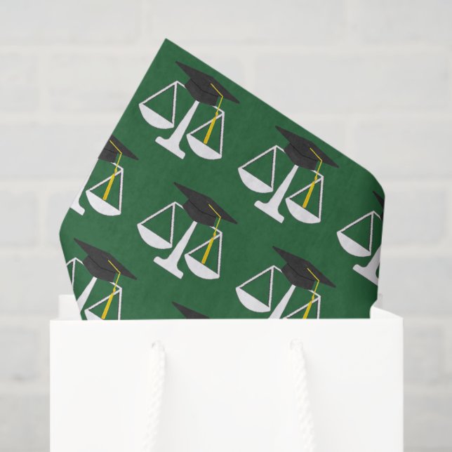 Abschluss der Juristischen Fakultät Seidenpapier (Geschenktüte)