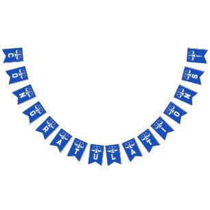 Abschluss der Juristischen Fakultät Wimpelkette