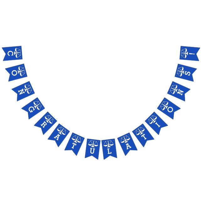 Abschluss der Juristischen Fakultät Wimpelkette (Alle)