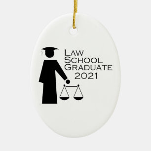 Abschluss der Juristischen Schule 2021 Keramik Ornament