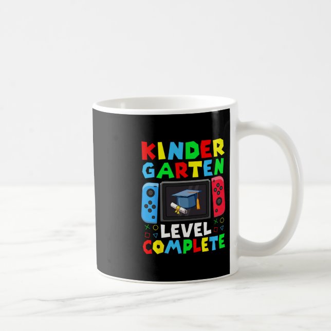Abschluss der Kindergartenstufe Cl 2025 Gam Kaffeetasse (Rechts)
